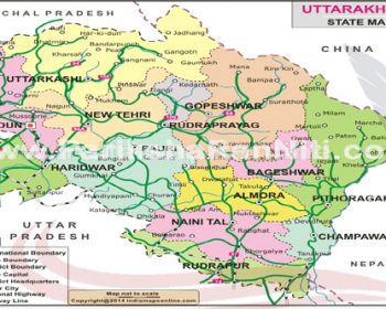 उत्तराखण्ड का भूगोल